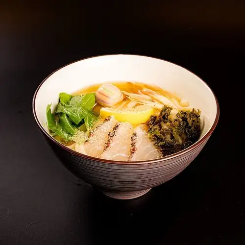 鯛の冷かけうどん