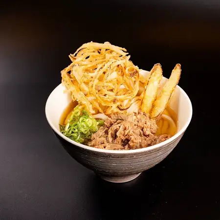 博多牛ごぼううどん