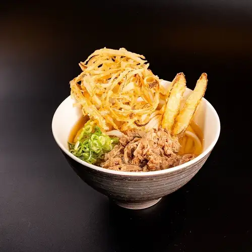 博多牛ごぼううどん