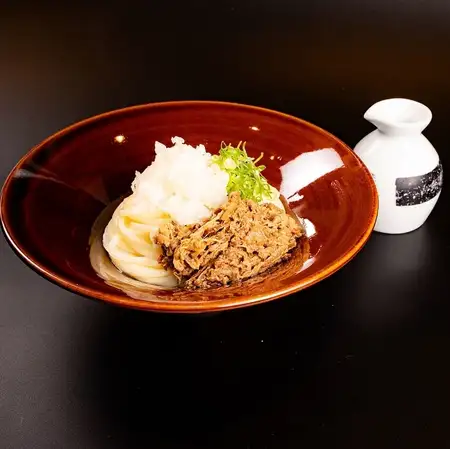 国産牛肉と鬼おろしぶっかっけうどん