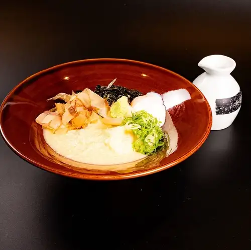 大和芋と温玉ぶっかけうどん