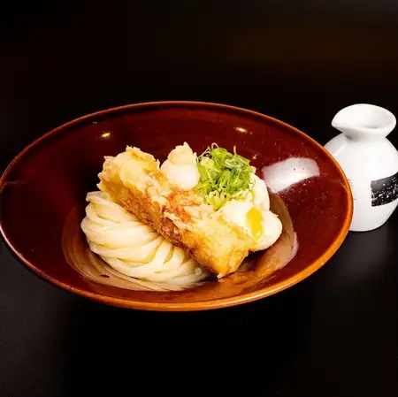 鯛竹輪と玉天ぶっかけ