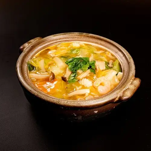 充実野菜あんかけうどん