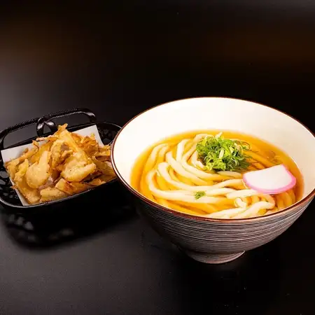ごぼうかき揚げうどん