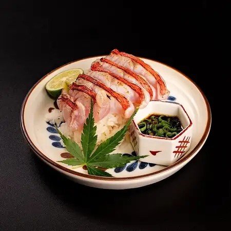 金目鯛の昆布〆たたき
