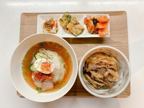 冷麺セット