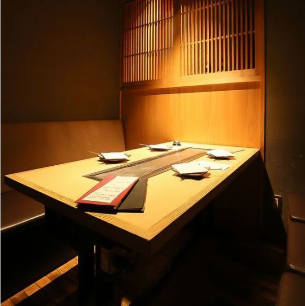 《Completely private room》Relaxing teppanyaki in an adult space For 4 to 6 people This private space is recommended when you want to have a relaxing meal at a company banquet, girls' party, etc.We only have one room, so please book early.