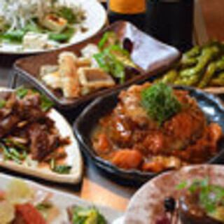 『2名様からOK!飲み放題付き京ちゃばな北新地限定コース』 全7品⇒税込5000円