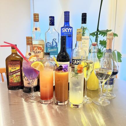 【飲み放題】生ビール無し1時間飲み放題　1700円（税込）