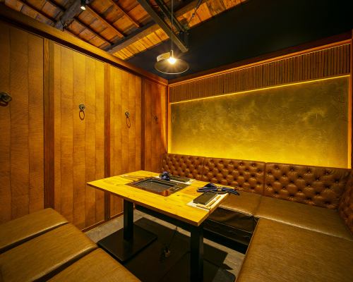 VIP private room with only one seat Enjoy yakiniku in a private room ...