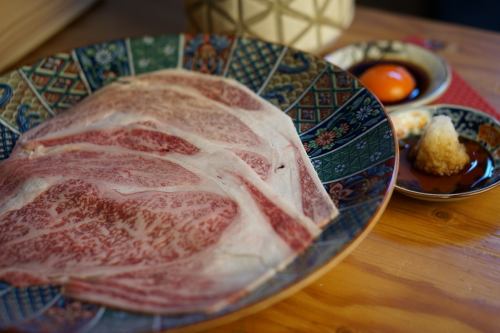 Large format Japanese beef rib roast