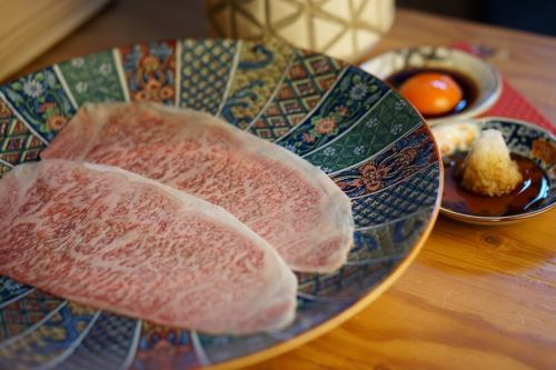 Large format Japanese beef sirloin