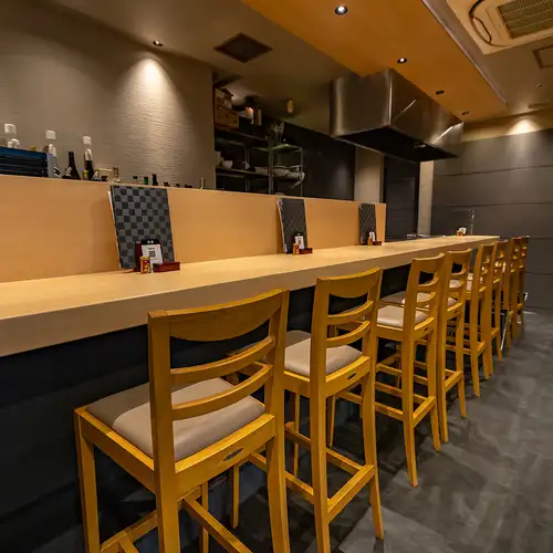 ライブ感のあるカウンター