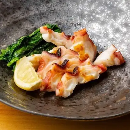 タコの鉄板焼