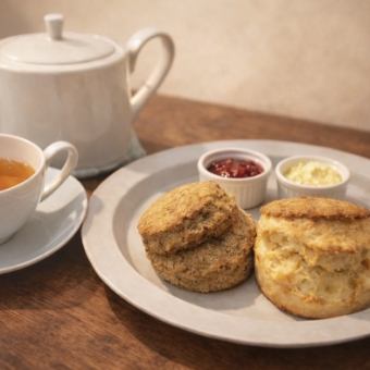 ※2時間制※焼きたてスコーンのクリームティー（1名様）