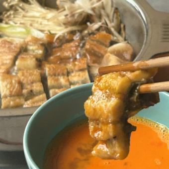 <Summer only> [Food only] It was my first time, but I'll never forget it.Surprising and impressive "Eel Sukiyaki Course"