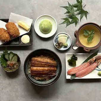 【料理のみ＜7/1～9/30＞】「蟹」と夏の味覚「国産鰻」を気軽に楽しむ『うなぎ×かにコース』