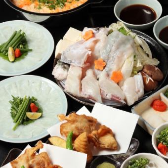 [Includes all-you-can-drink] Enjoy the popular blowfish “Fugu course [Fuku]” with fried blowfish