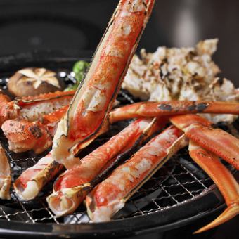 [Cooking only] Lots of dishes that will make crab lovers salivate! "Crab Course [Grilled Crab Course]"
