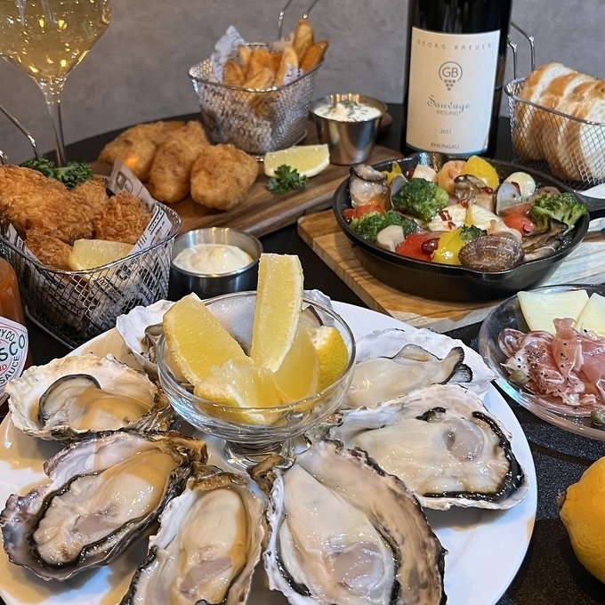 ヤングコース全5品＋2H飲み放題付き 5960円(税込) | ヤングオイスター