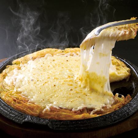 Cheese potato pancake