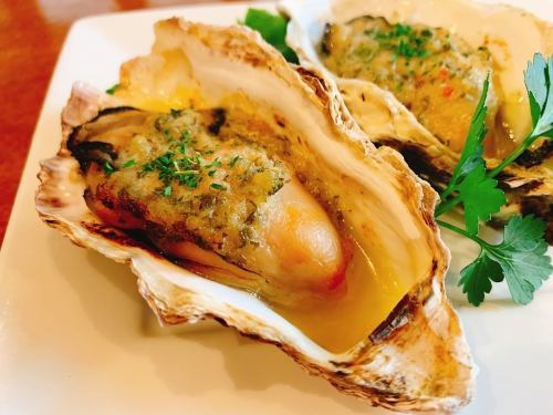 Oven-roasted oysters from Hiroshima Prefecture