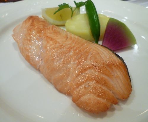 Sauteed Hiroshima lemon salmon