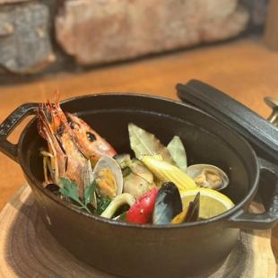 Staub 锅烤海鲜