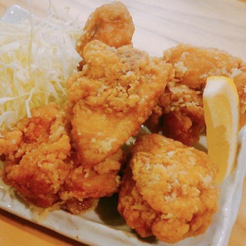 Deep-fried young chicken using domestic chicken