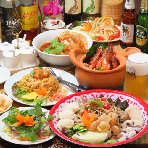 【Full-fledged Thai food】 A food brought back from Thailand as it is!