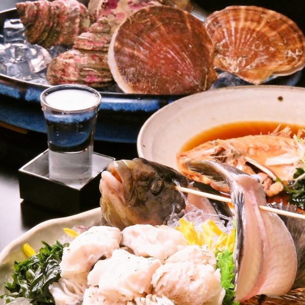 [Taste recognized by peers] Otomatsu selfish course 8250 yen (included) ~ / Assorted sashimi 1320 yen (included) ~