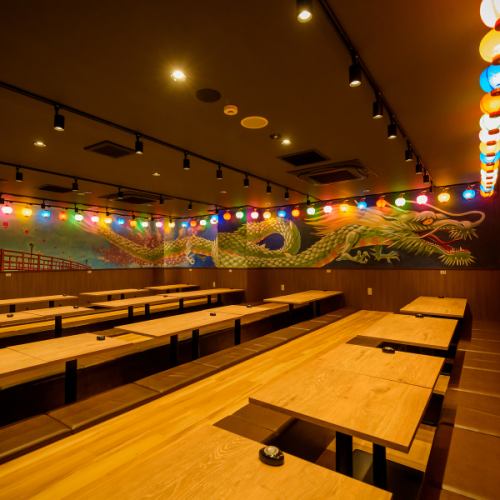 お座敷は最大100名OK!