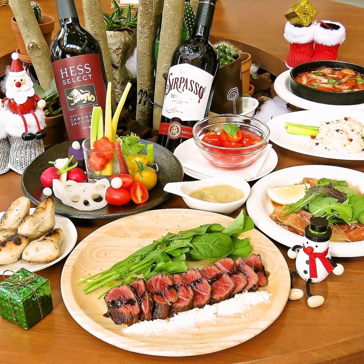【飲み放題付き】お酒に合う料理をご用意しております☆