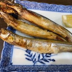 ししゃも塩焼き