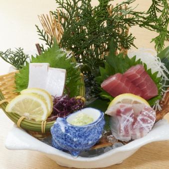お造り盛合せ3種