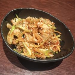 Beef tripe with spicy miso