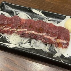 Raw horse ham