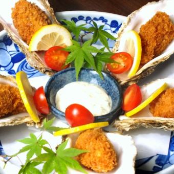Hiroshima prefecture fried oysters