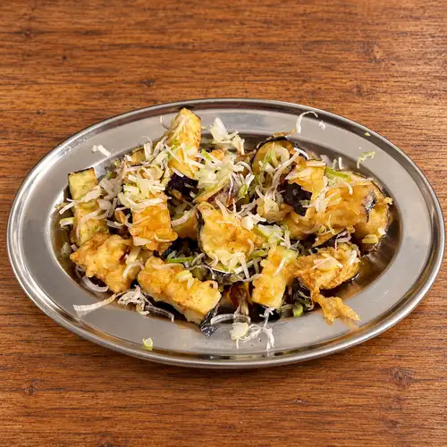 Crispy eggplant