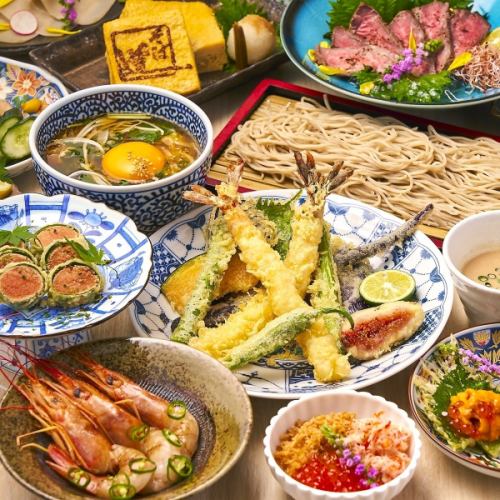 歓迎会はそば道で