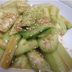 Chinese-style pounded cucumber