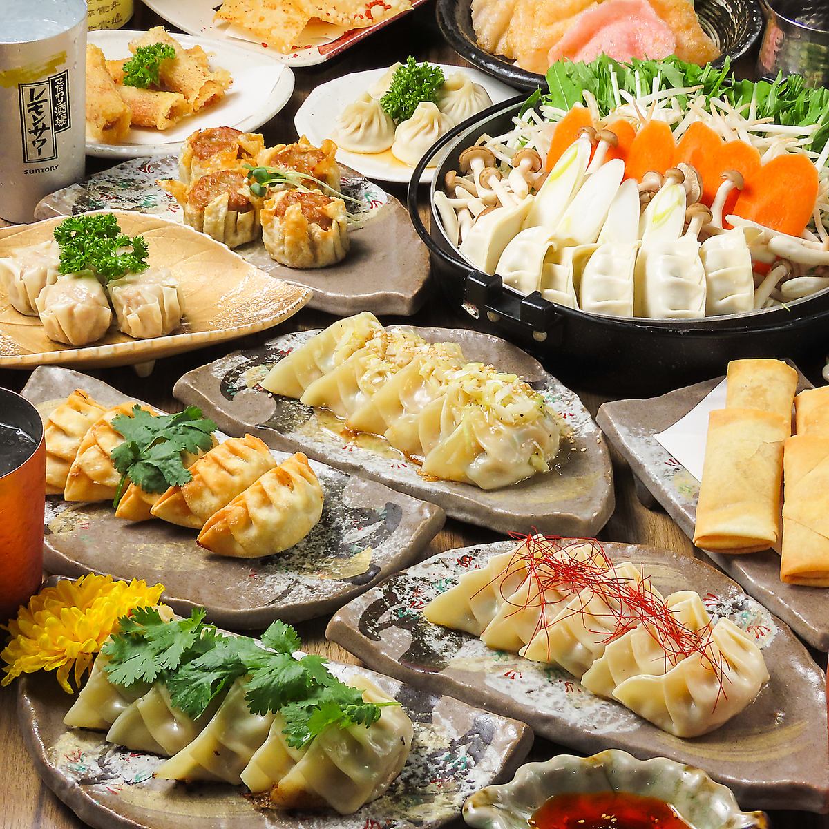 新宿駅1分☆無限餃子酒場NEWOPEN★少人数～大型宴会可能♪