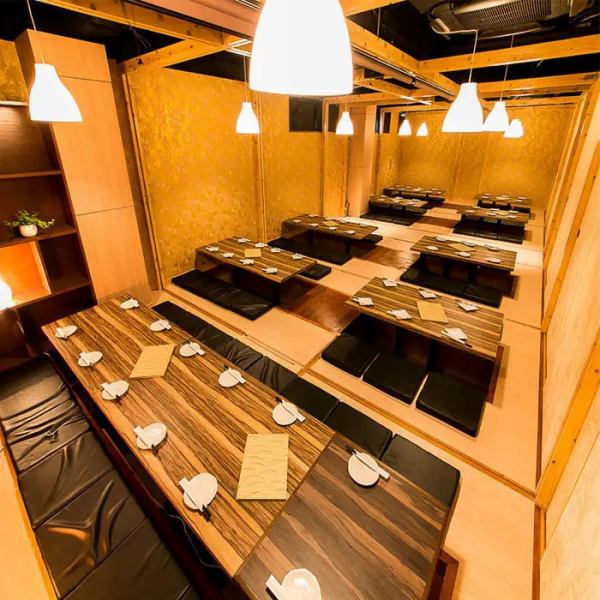 【大宴会『10名～50名』】ニーズに合わせてご利用頂けます。貸し切り予約も可能！周りも気にせずに楽しむ事が出来ます。詳細はお気軽にお問い合わせくださいませ♪