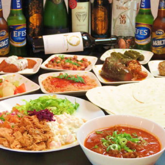 120 minutes all-you-can-drink with chef's choice of 7 dishes ● 5,500 yen course (tax included)