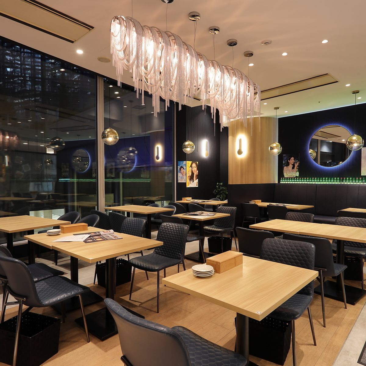 [If you're planning a girls' night out or party in Shiodome, this is the place to go!] Enjoy authentic Korean cuisine in a stylish restaurant!