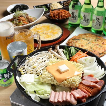 [2 hours of all-you-can-drink included! Warms the body and soul♪] Hot pot course 4,000 yen (tax included)