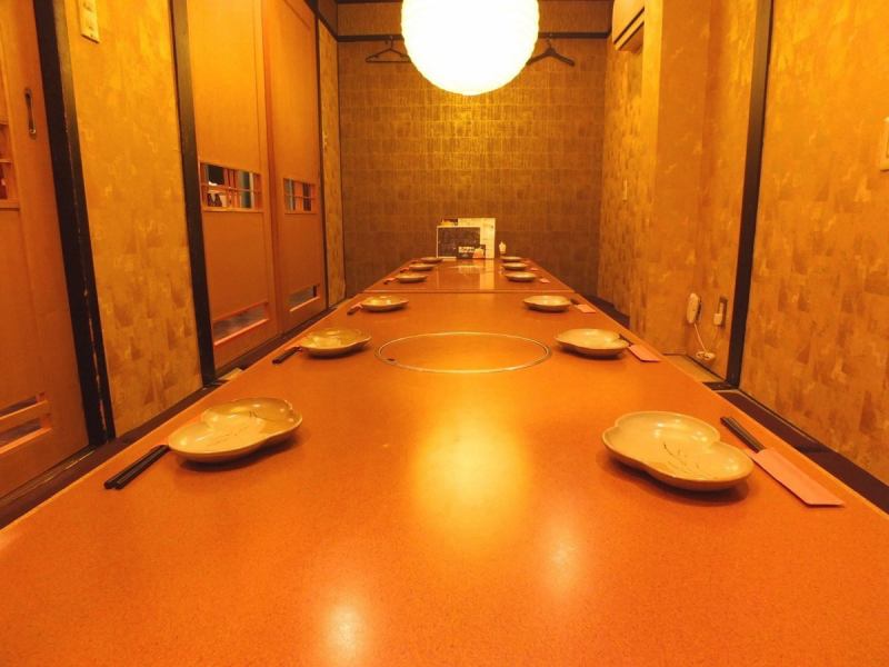 【Private room banquet】 6 people x 3 rooms! Popular digging tatami room up to 20 people OK! You can use from various banquets to families, private drinks widely.As soon as possible, reservations will be made for popular seats ...