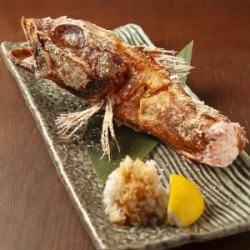 キンキの塩焼き