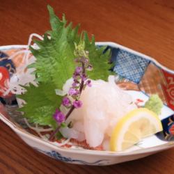 白海老のお刺身
