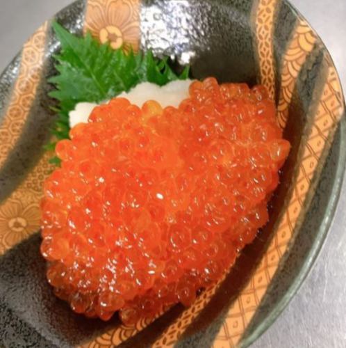 Grated salmon roe